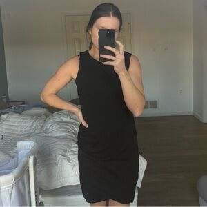 Short Black Sleeveless Dress